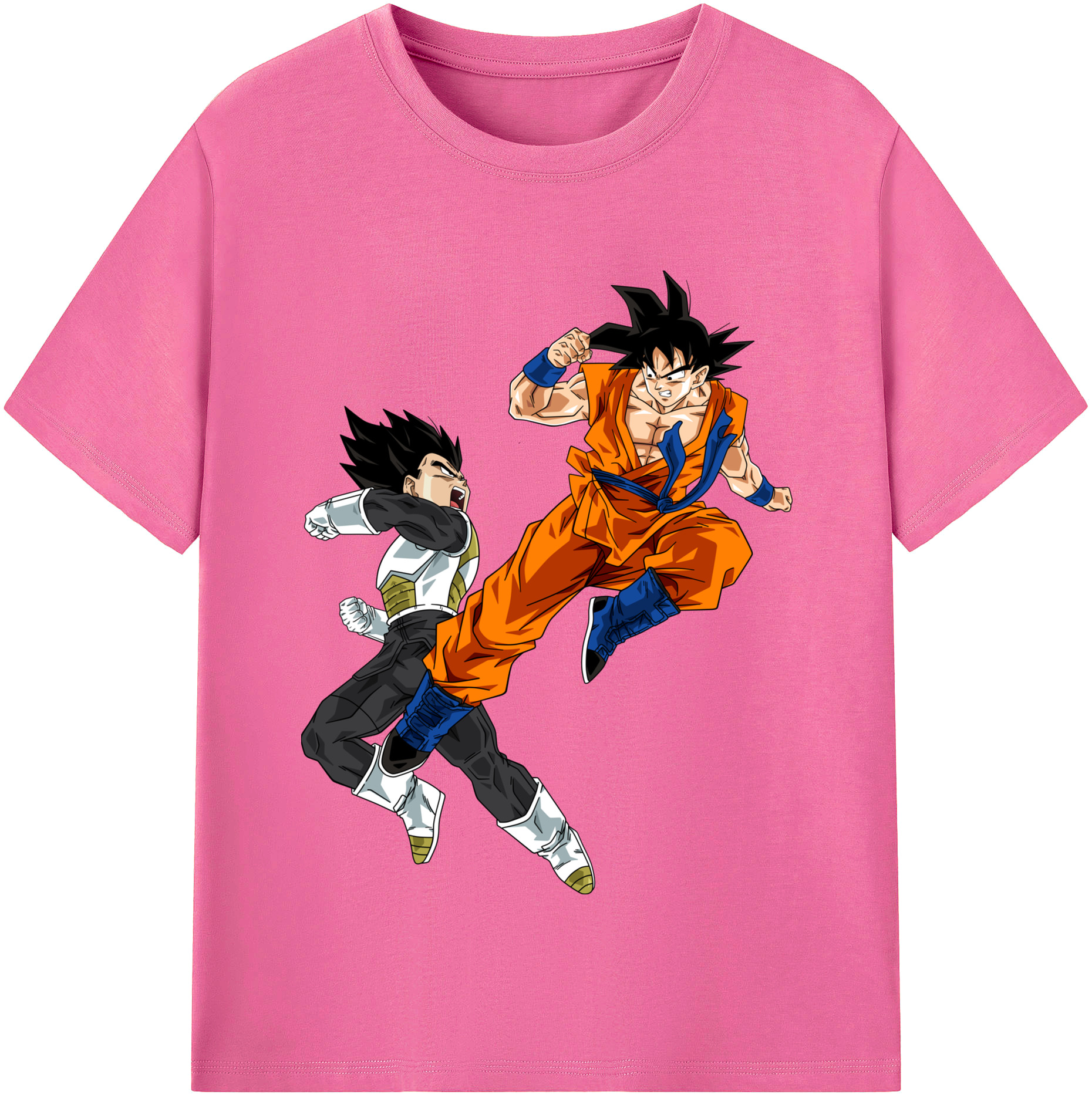 （画像用） ドラゴンボール 孫悟空（そん ごくう）Son Goku カカロット DRAGON BALL Kakarotto レディースカジュアルプリントTシャツ（綿100％）
